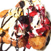 Delicious French Toast with Plenty of Fresh Cream