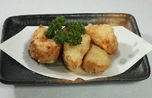 Fried Japanese yam