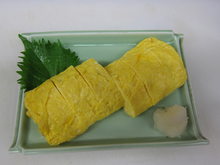 Thick Japanese omelet