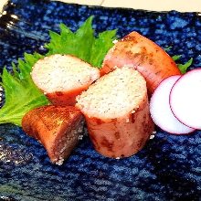 Marinated cod roe