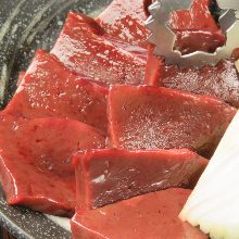 Beef liver (yakiniku)