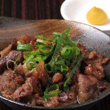 Simmered beef tendon