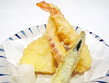 Assorted tempura