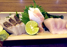 Assorted sashimi, 3 kinds