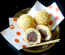 Sesame dumpling