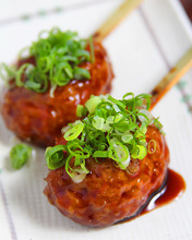 Grilled meatball