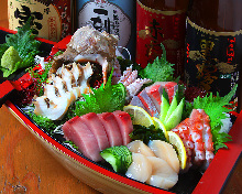 Assorted sashimi, 5 kinds