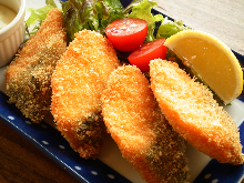 Deep-fried whitefish