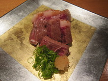 Seared beef