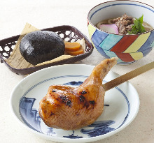 Sanzoku-yaki (large fried chicken)