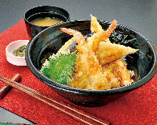 Tempura rice bowl