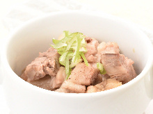 Simmered beef tendon