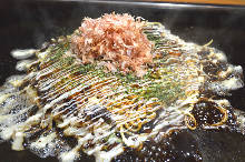 Hiroshima-style okonomiyaki