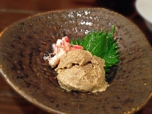 Miso-like paste of crab organs