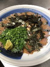 "Goma-saba" sesame-flavored mackerel (regional dish)