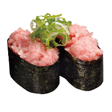 Negi toro (tuna paste with scallions)