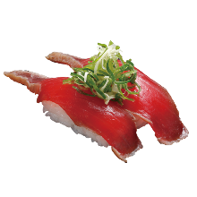 Seared skipjack tuna