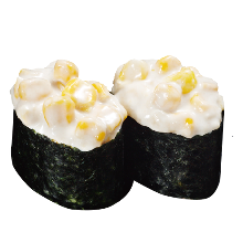 Gunkan sushi rolls