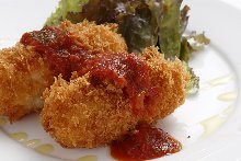 Crab cream croquette