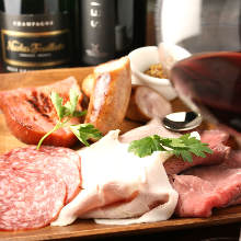 Assorted meat cuisine