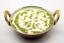 Spinach Paneer (Spinach & Cheese)