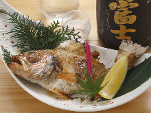 Salt roasted rosy seabass Salt roasted rosy seabass