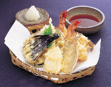 Assorted tempura