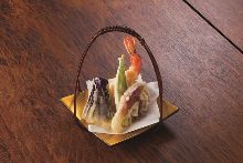 Assorted tempura