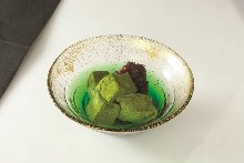 Matcha warabimochi