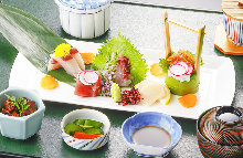 Sashimi meal set