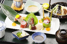 Sashimi meal set