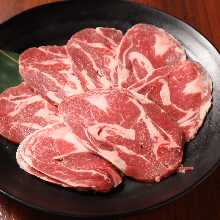 Beef tanshita (underside of the base of the tongue)