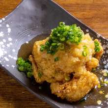 Fried chicken with grated daikon and ponzu