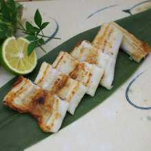 Lightly-dried seafood