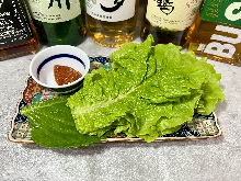 Sangchu (Korean stem lettuce)