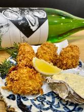 Deep-fried oysters
