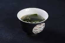 Wakame seaweed soup