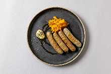 Itsukaichi Glucksbein Sausage/Red Cabbage Mustard