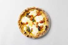 Homemade Burrata Cheese Margherita