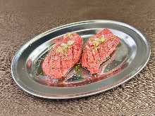 Thick-cut premium grilled tongue seasoned with salt