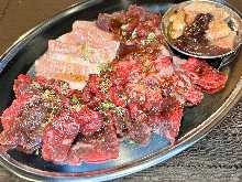 Assorted yakiniku