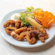 Fried octopus