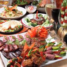 3,800 JPY Course (7 Items)