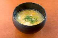 Egg soup