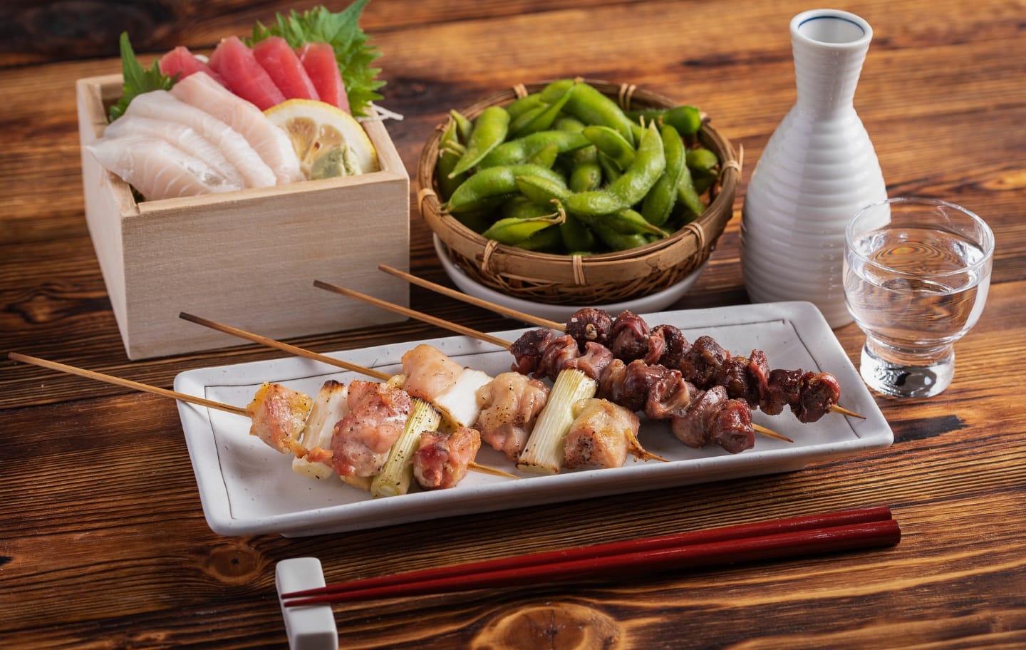 You can eat a variety of Japanese food! Let's go to Izakaya!