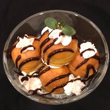 チョコバナナケーキ