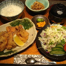 鶏唐揚膳