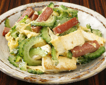 ゴーヤと豚肉炒め