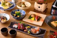 ”Omakase”chef’s choices course おまかせ
