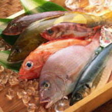 魚の炭火焼